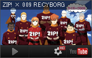 Cyborg 009 with Nippon Television show ZIP! Special &copy; 009 RE:CYBORG Production Committee